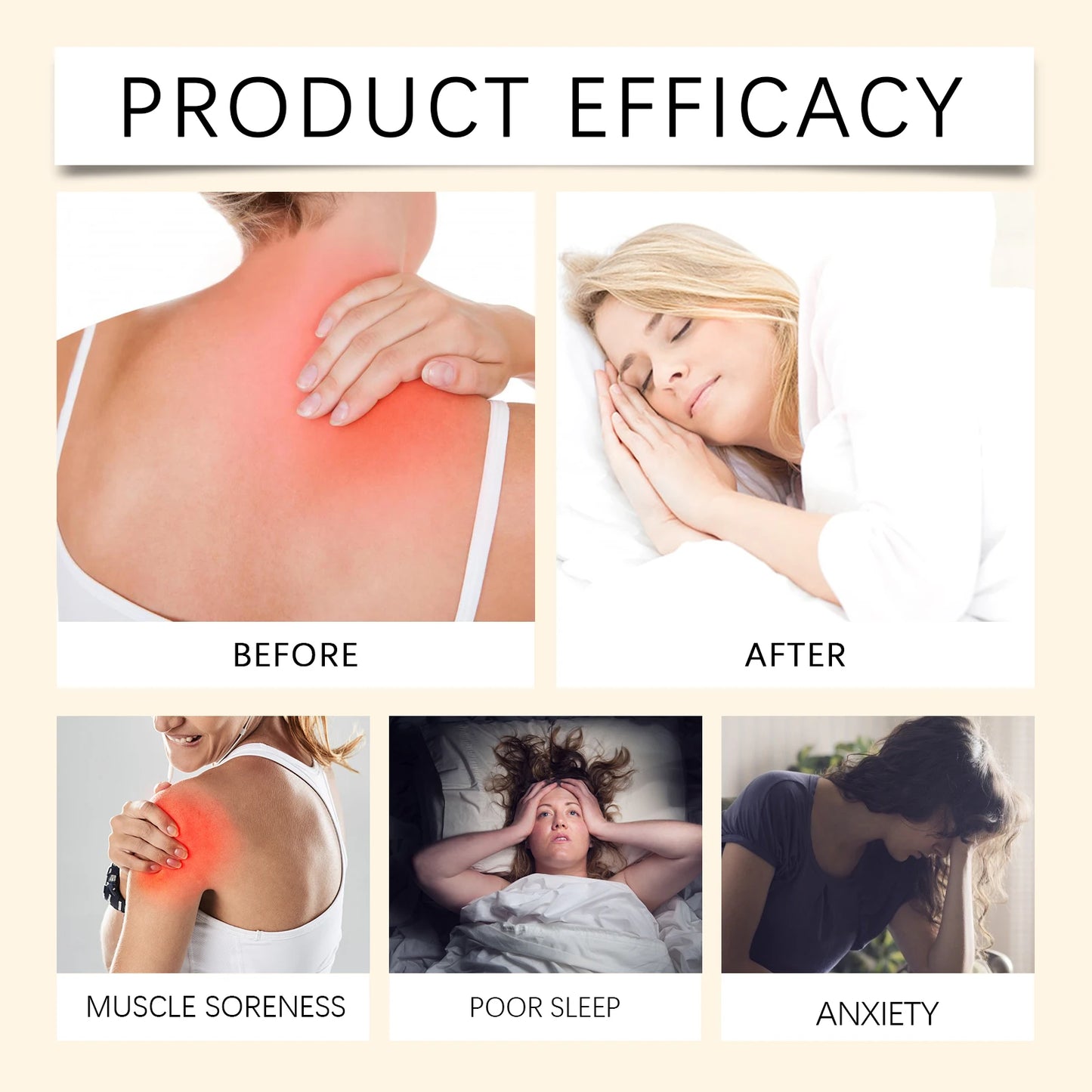 Woodleep Lavender Magnesium Body Cream 2.02oz Natural Sleep Skincare Relaxation Deep Moisturizing Refreshing Body Lotion