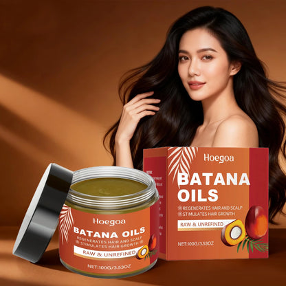 Natural Batana Cream for Hair Growth Prevent Hair Loss Promote Thickness Reduces Breakage Split Ends Scalp Nourishment Hair Mask