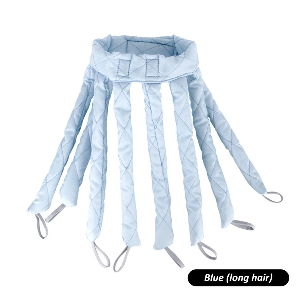 1pc Heatless Hair Curler Strap Octopus Curl Rollers Soft Curling Rod Headband Lazy Sleeping Foam Curls Wave Styling Tools