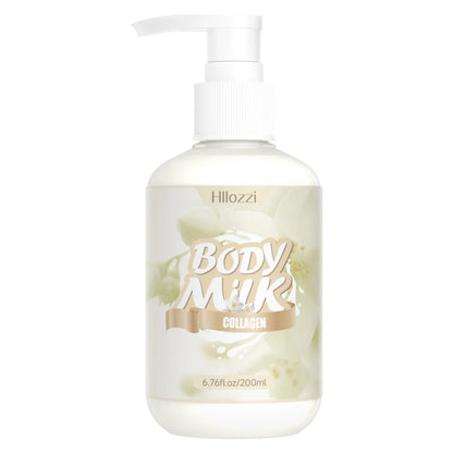 200ml/6.76fl.oz Strawberry Cake Body Lotion, Vanilla, Sakura, Rose, VC Citrus, Collagen, Hydrating and Moisturizing Skin Care