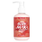 200ml/6.76fl.oz Strawberry Cake Body Lotion, Vanilla, Sakura, Rose, VC Citrus, Collagen, Hydrating and Moisturizing Skin Care