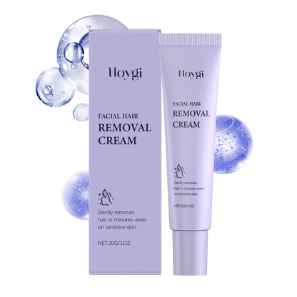 Hair Removal Cream for Face Painless Gentle Hair Remover Protect Pores from Clogging Non-irritating Nourish Smoothing Skin Care