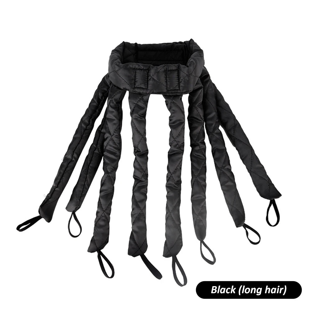 1pc Heatless Hair Curler Strap Octopus Curl Rollers Soft Curling Rod Headband Lazy Sleeping Foam Curls Wave Styling Tools